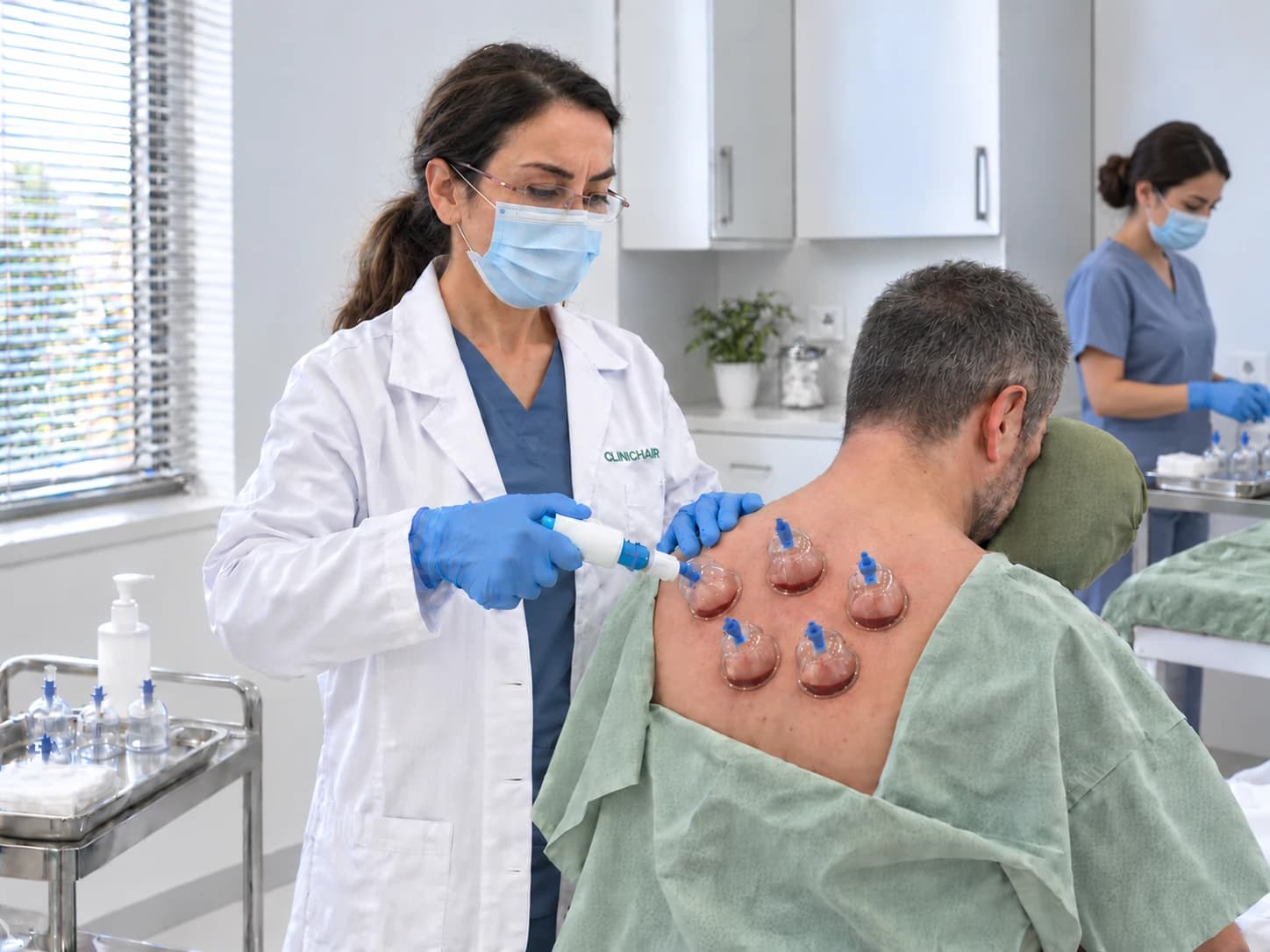 Kupa ve Hacamat — temsili klinik uygulama