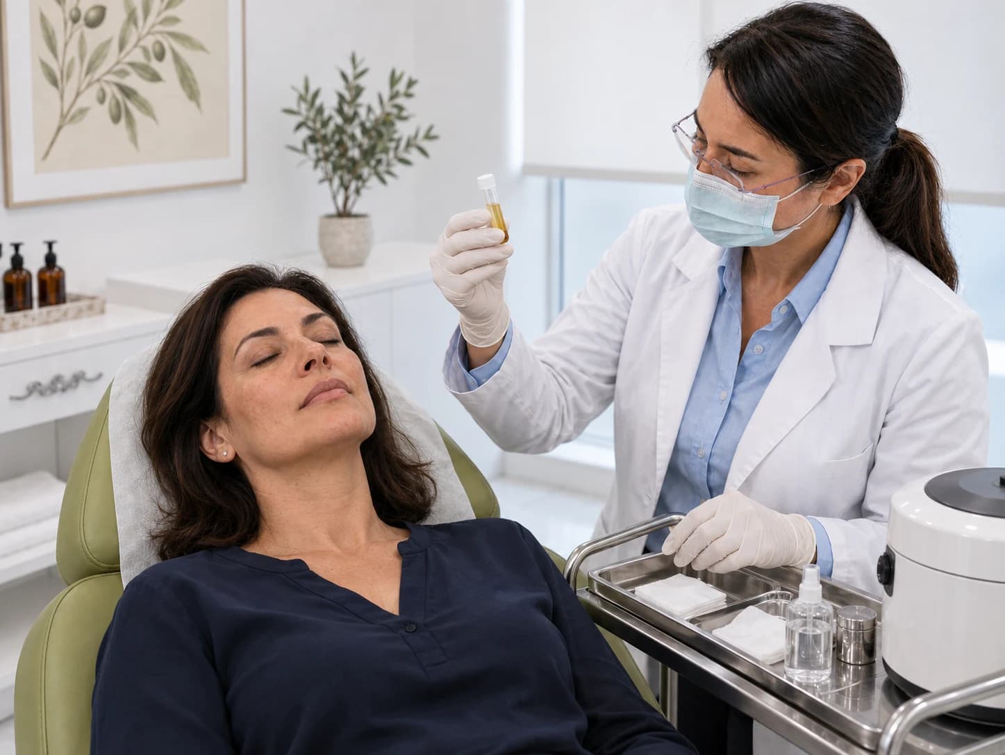 Cilt PRP Uygulaması — temsili klinik uygulama