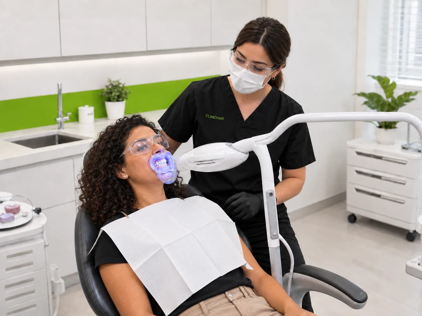 Diş Beyazlatma — temsili klinik uygulama
