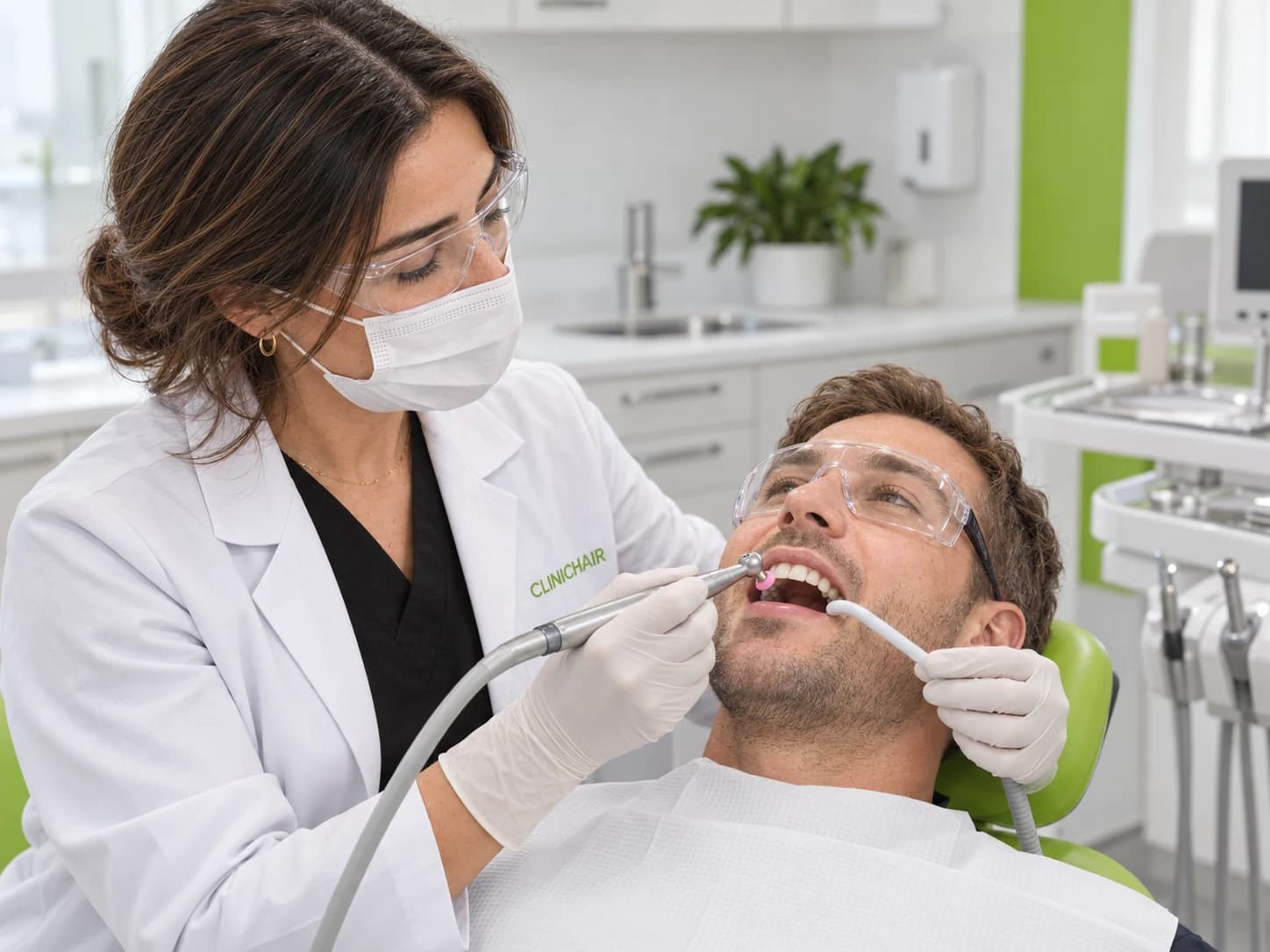 Profesyonel Diş Temizliği ve Parlatma — temsili klinik uygulama