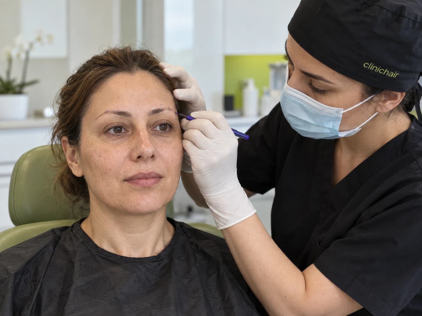 Kaş Ekimi — temsili klinik uygulama