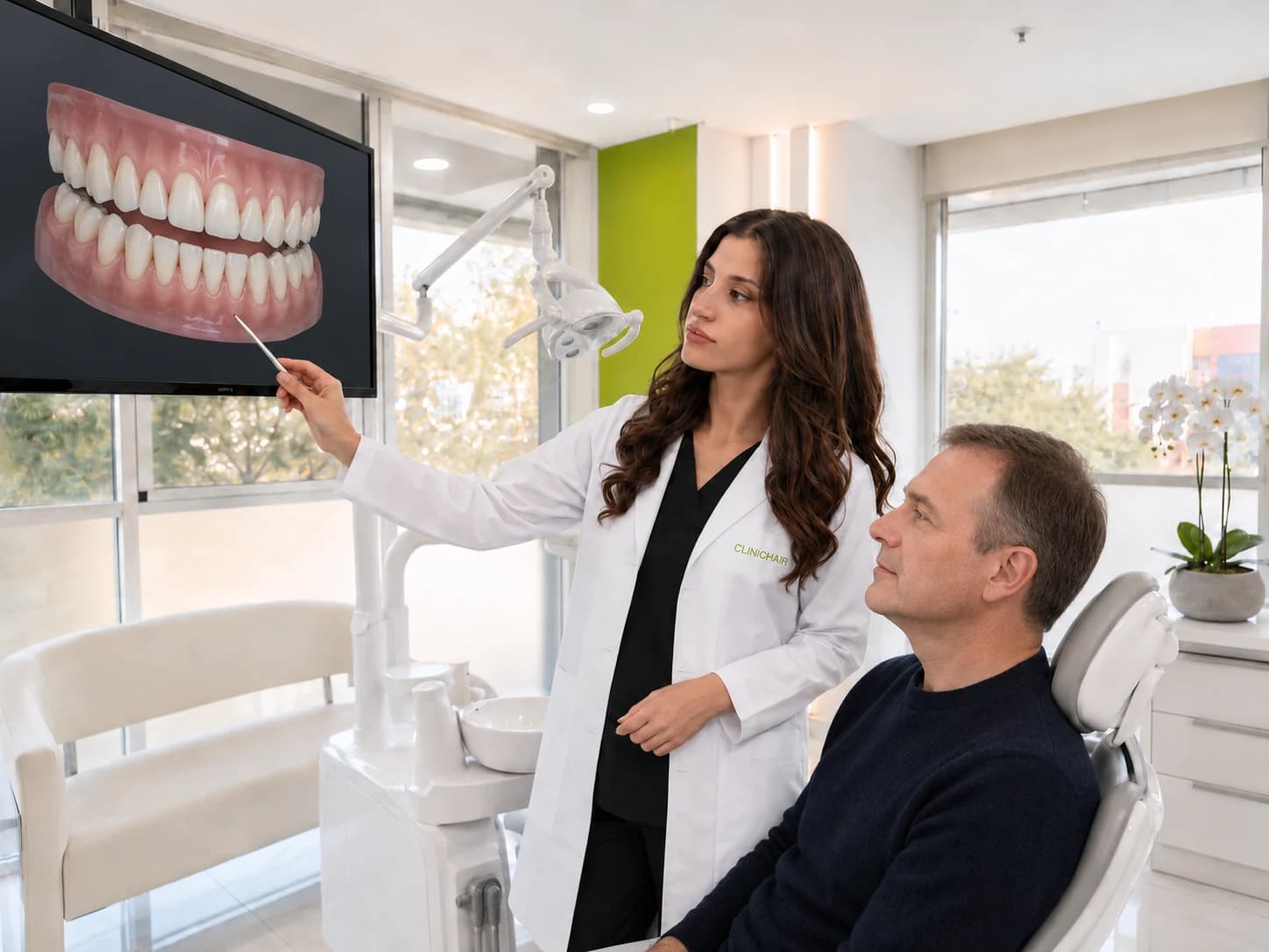 Ağız ve Diş Sağlığı — temsili klinik uygulama