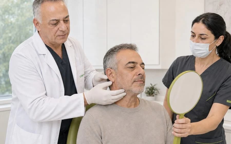 Yüz ve Boyun Germe — temsili klinik uygulama