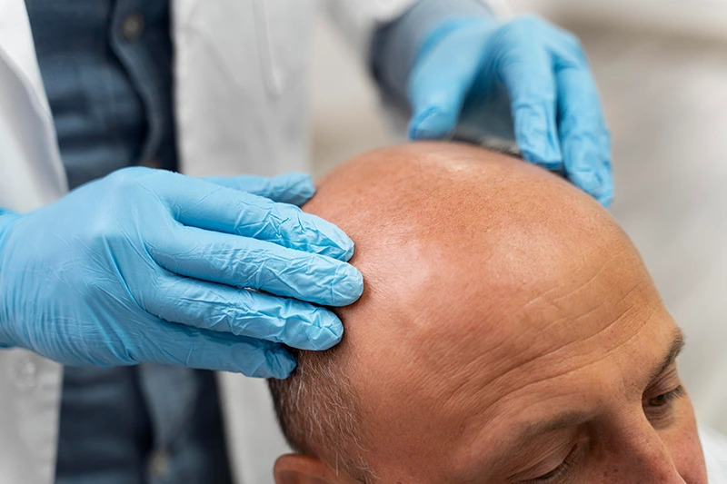 Clinichair saçlı deri muayenesi